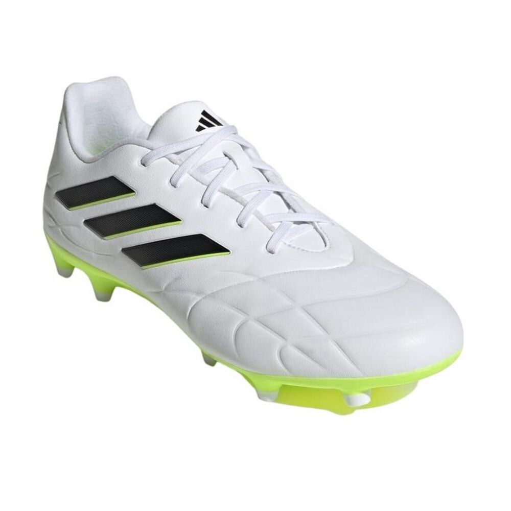 Adidas Mens Copa Pure.3 Firm Ground Leather Soccer Cleats / White